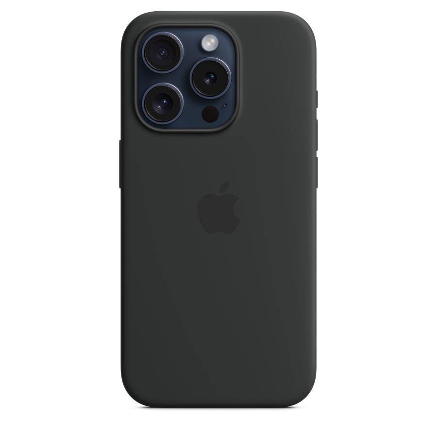 Apple iPhone 15 Pro シリコーンケース MagSafe対応 -  ブラック MT1A3FE/A｜mobile-fan-shop｜02