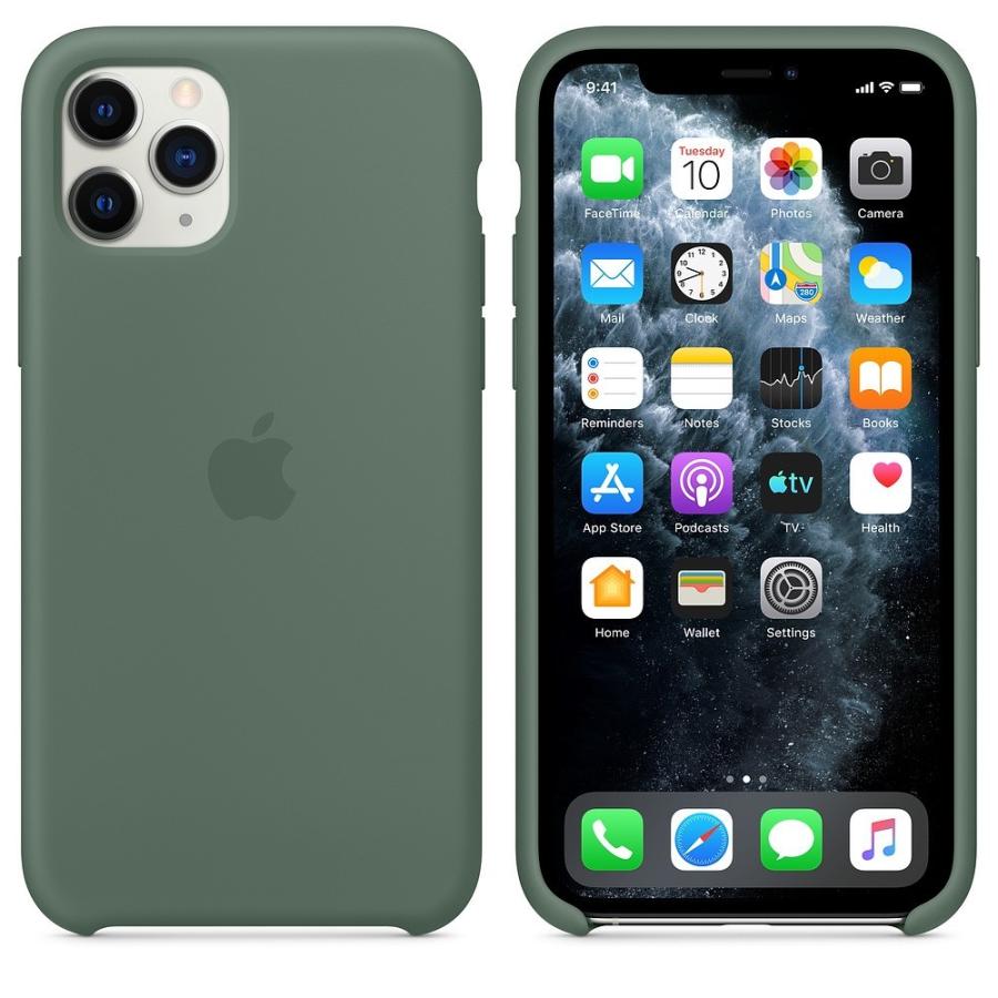 Apple Iphone 11 Pro シリコーンケース パイングリーン Mwyp2fe A Mwyp2fe Mobile Fan 通販 Yahoo ショッピング