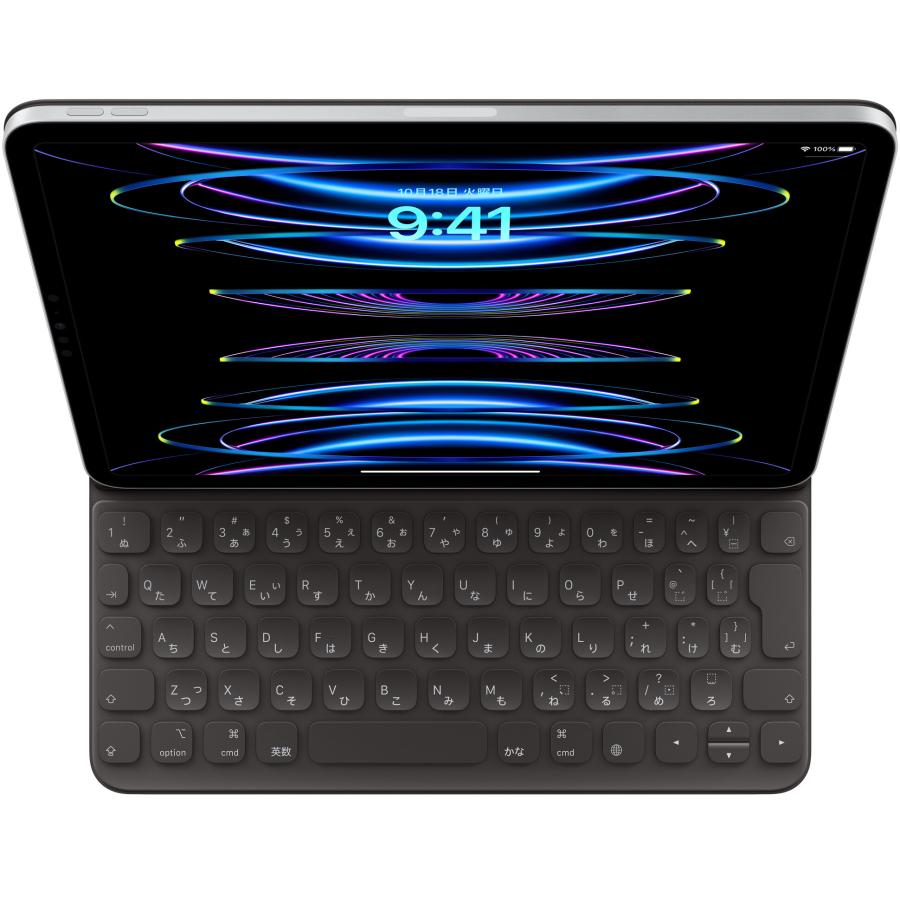 Apple iPad Pro (第4世代) 11インチ / iPad Air (第5世代)用 Smart Keyboard Folio - 日本語 MXNK2J/A｜mobile-fan-shop｜02