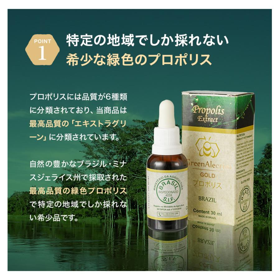 SOMA FOODS グリーン プロポリス 液体 原液 30ml 高濃度 天然由来 100