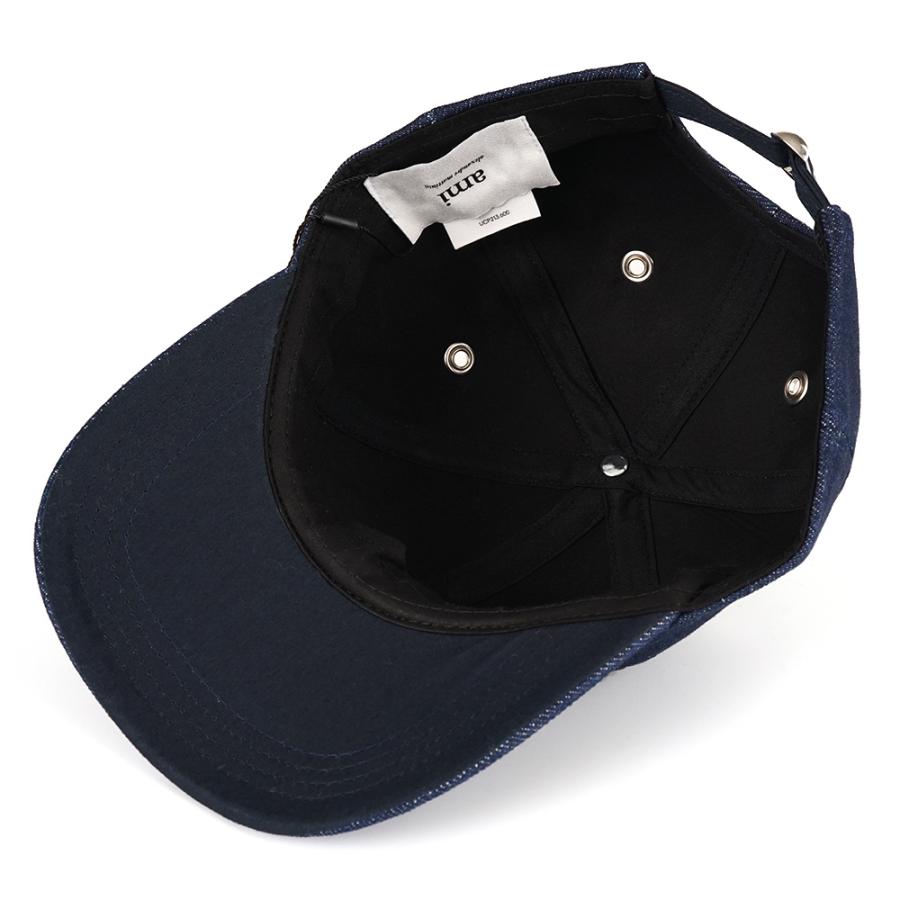【AMI Paris】キャップ Ami Paris アミ パリス RED ADC EMBROIDERY CAP デニム キャップ