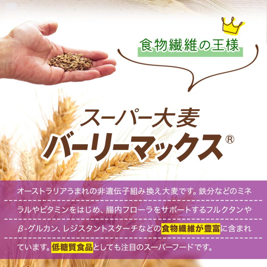 SOMA FOODS スーパー大麦 バーリーマックス 2.55kg 850g×3 食物繊維が
