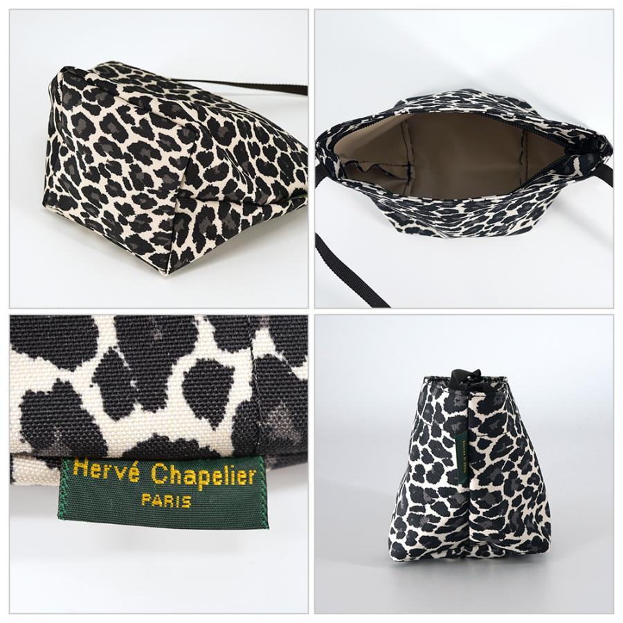 Herve Chapelier エルベシャプリエ 1927F レオパード ナイロン Herve Chapelier エルベシャプリエ 1927F レオパード ナイロン
