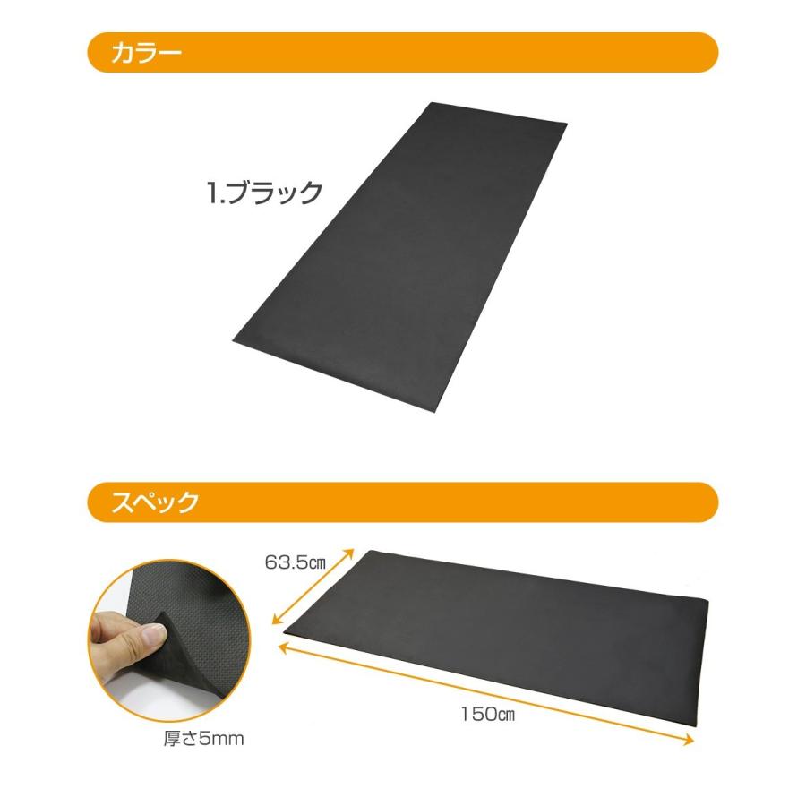 RIORES（リオレス） ルームランナーMAX専用フロアマット ウォーキング 