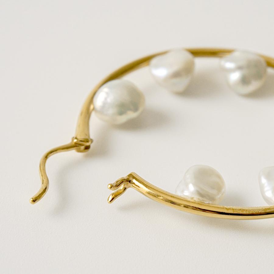 MARIA BLACK マリアブラック 100714 Baroque 35 Hoop GOLD バロック 