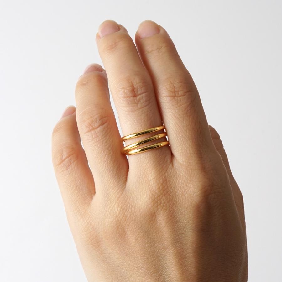 マリアブラック ゴールドリング Emilie Wrap Ring 　a64 MARIA BLACK（マリアブラック） 500348 Emilie Wrap Ring エミリー