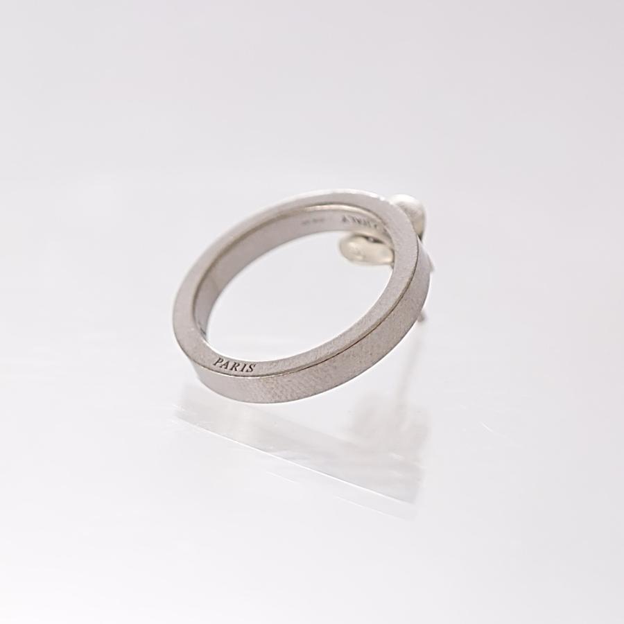 Maison Margiela（メゾンマルジェラ） ピアス 片耳用 シルバー ロゴ
