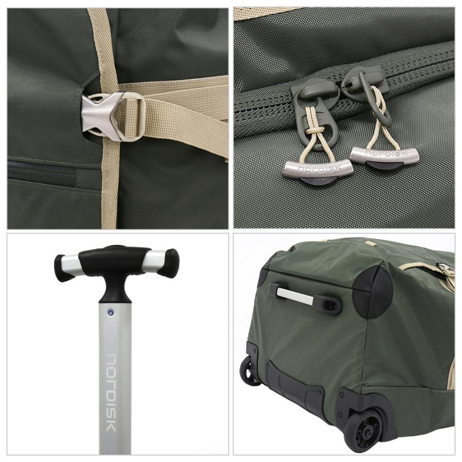 【商品レビューでポイント＋5％】 ノルディスク ヴェラン 115L ホイール ダッフル バッグ Nordisk Verran 115 Wheeled Duffel キャンプ アウトドア 並行輸入品 NORDISK（ノルディスク） ヴェラン 115L ホイール ダッフル バッグ