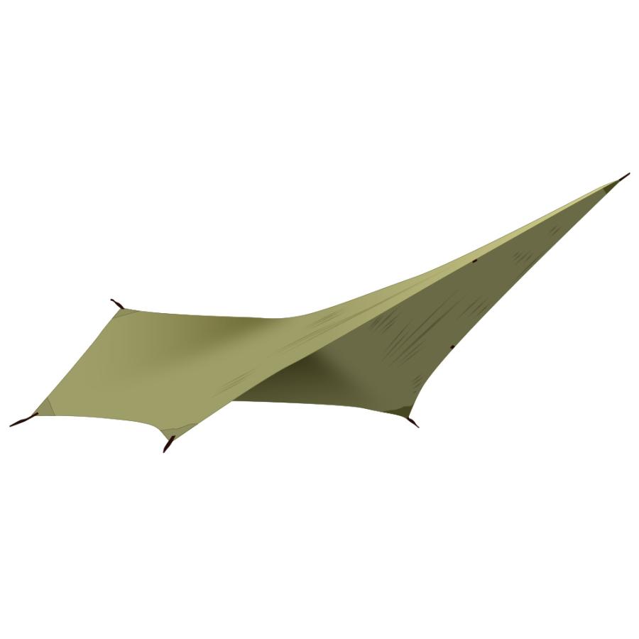Nordisk VOSS 20 PU TARP DARK OLIVE / ノルディスク ヴォス 20 タープ
