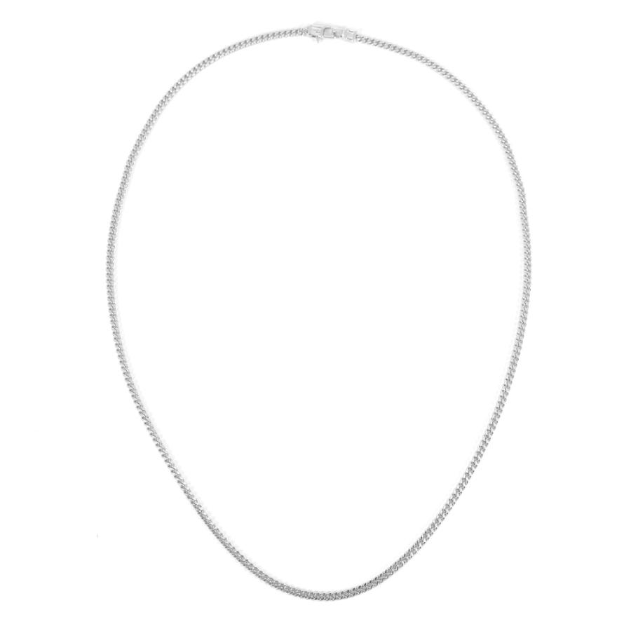 『美品』TOM WOOD チェーンネックレス 925シルバー TOM WOOD TOMWOOD トムウッド ネックレス シルバー Curb Chain M 925