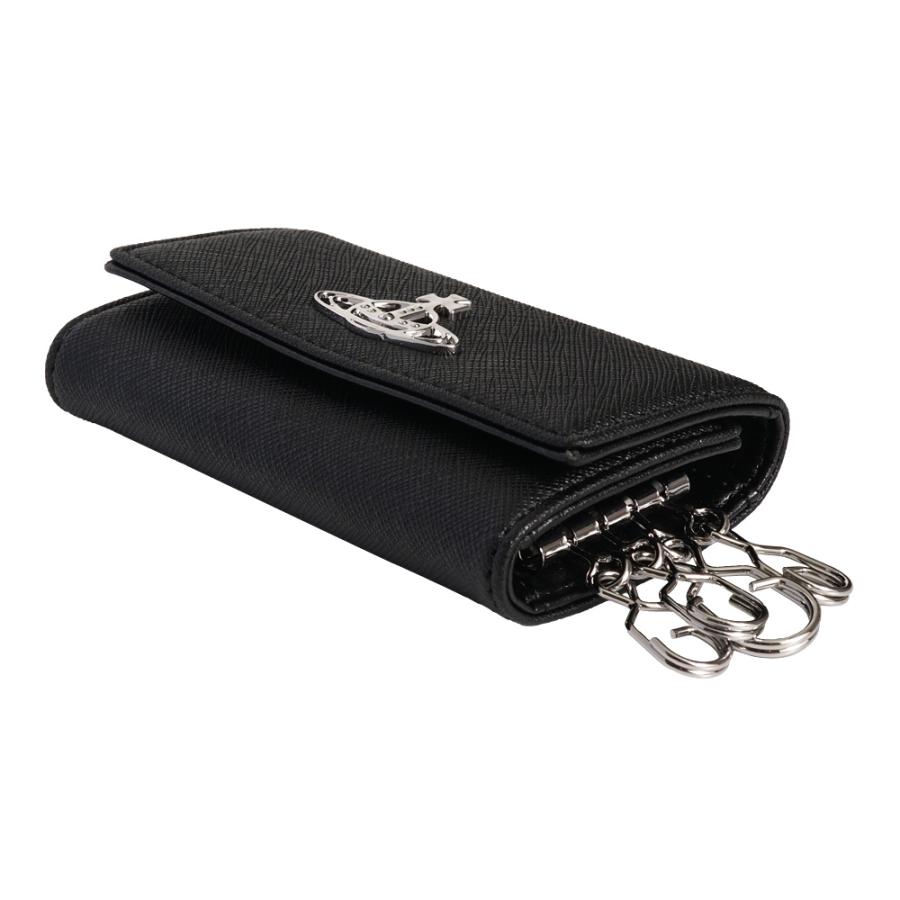 Vivienne Westwood ヴィヴィアンウエストウッド SAFFIANO BIOGREEN KEY CASE 4連キーケース レディース メンズ キーケース 【51020001-S000B】｜mobile-garage1｜04