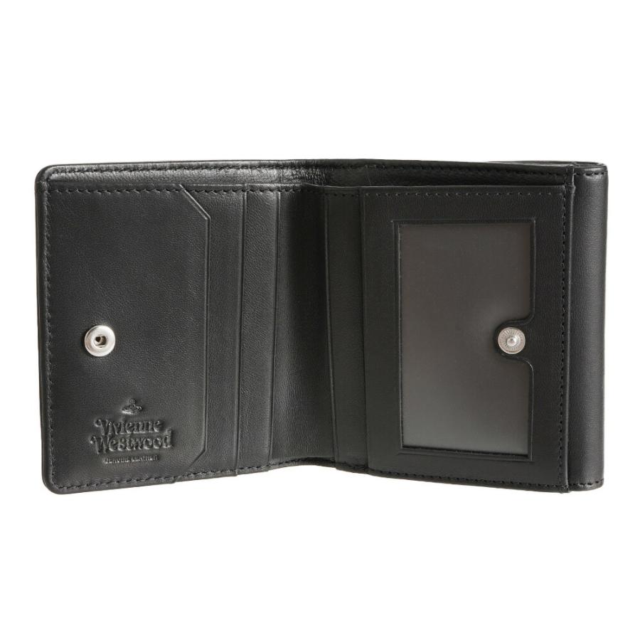 Vivienne Westwood ヴィヴィアンウエストウッド 2つ折り財布 二つ折り財布 ラムレザー NAPPA SMALL WALLET【vw-51150003-l001l】｜mobile-garage1｜04