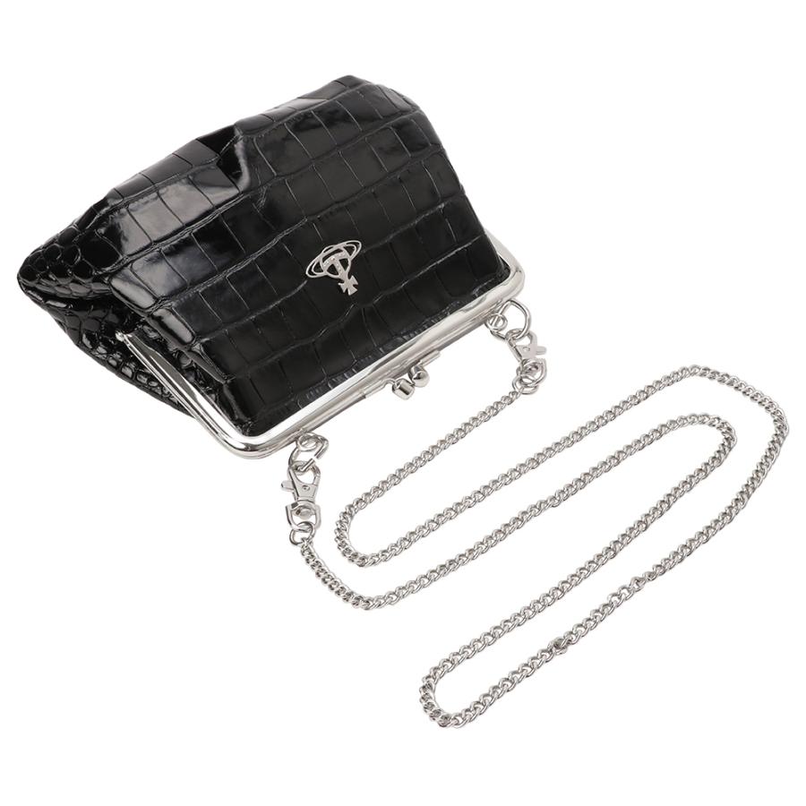 Vivienne Westwood ミニショルダーバック UK発☆Vivienne☆チェーン レザー ミニショルダー/クロスボディ