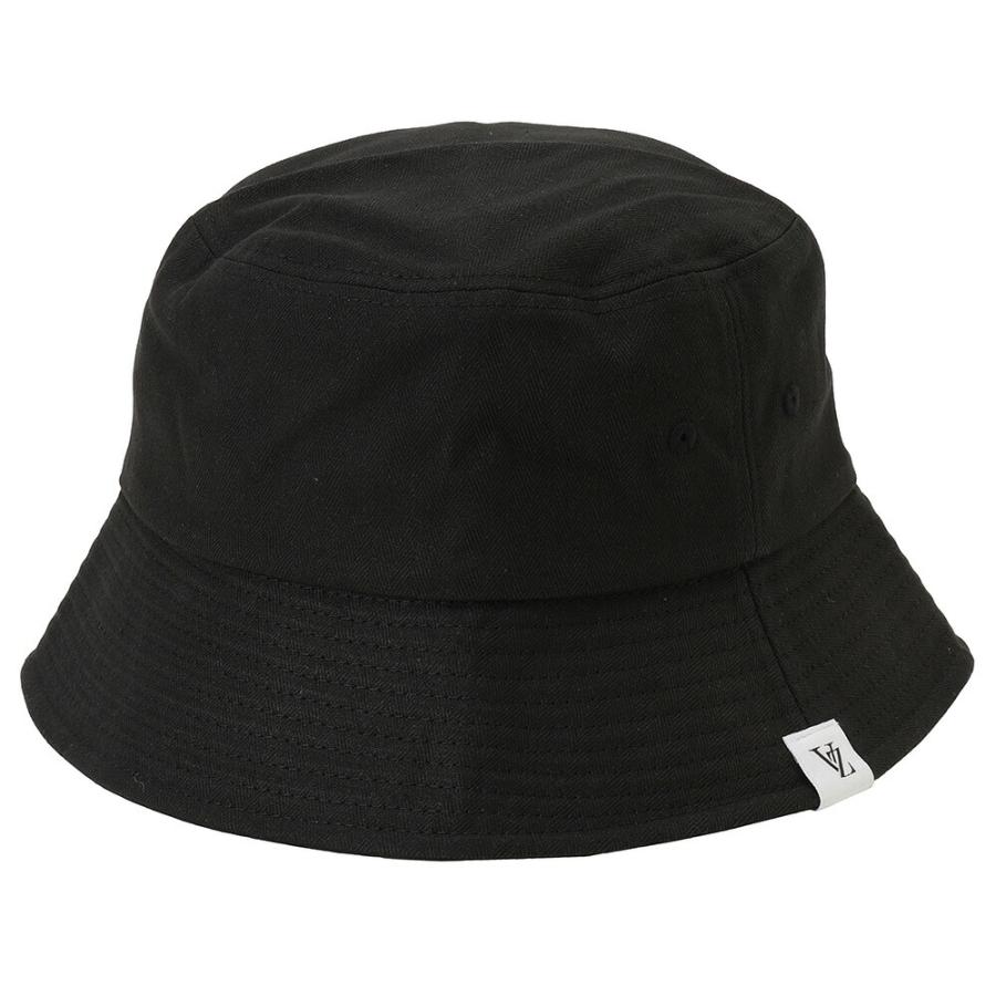 VARZAR バザール Herringbone label bucket hat ヘリンボーン