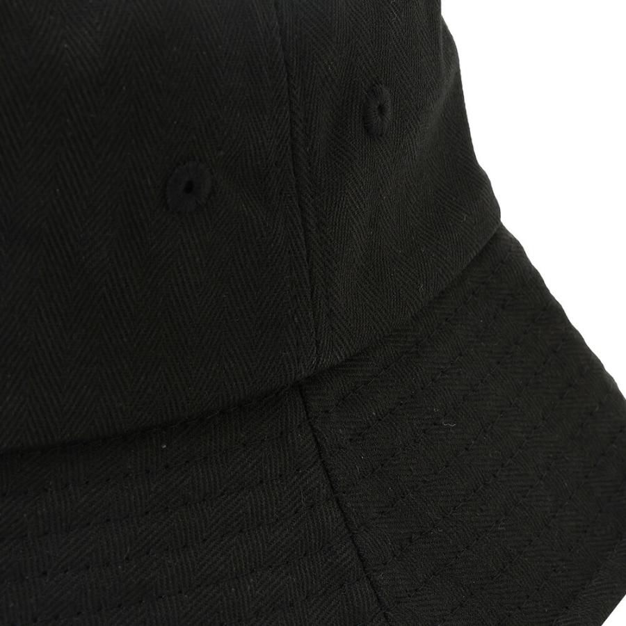 VARZAR バザール Herringbone label bucket hat ヘリンボーン
