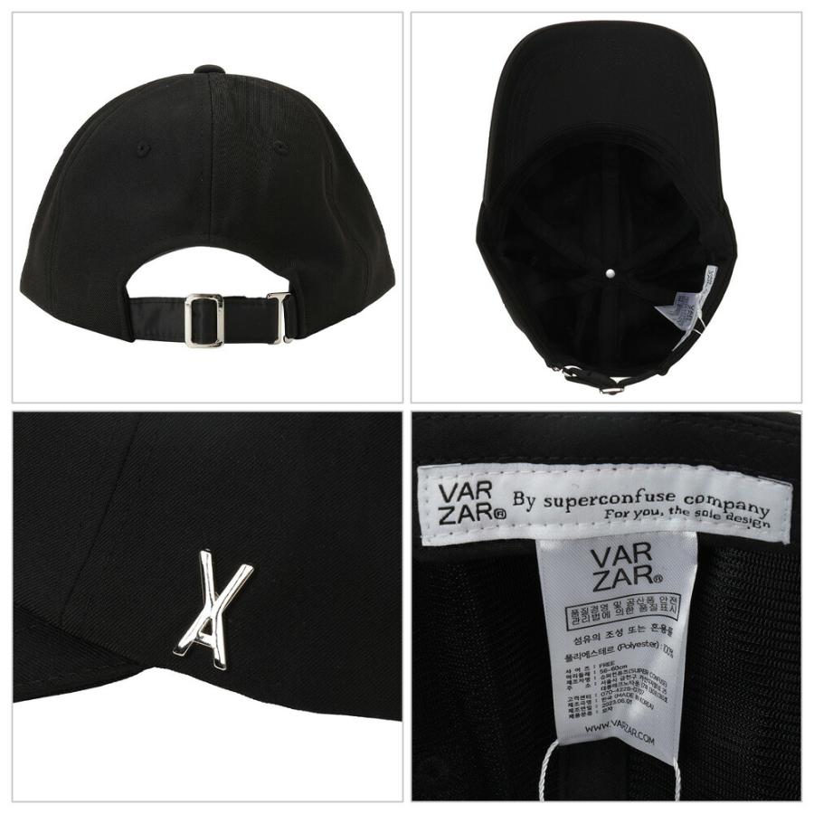 VARZAR バザール stud over fit ball cap スタッド オーバー フィット