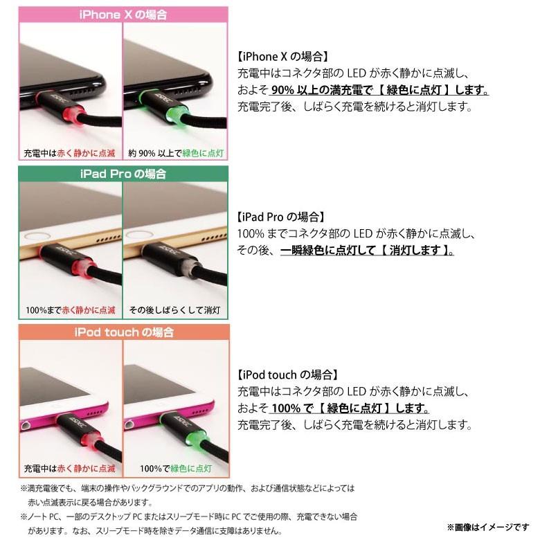 iPhone ケーブル 充電 Lightning SC-L01BK 0006 ライトニング対応 高