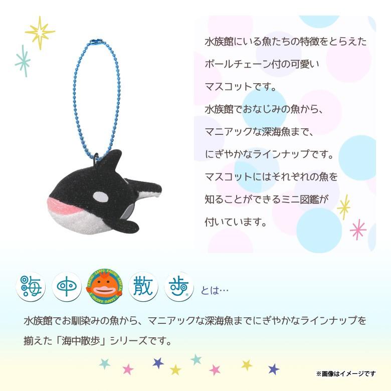 ぬいぐるみ マスコット シャチ 4626 お友達マスコット 海中散歩 魚