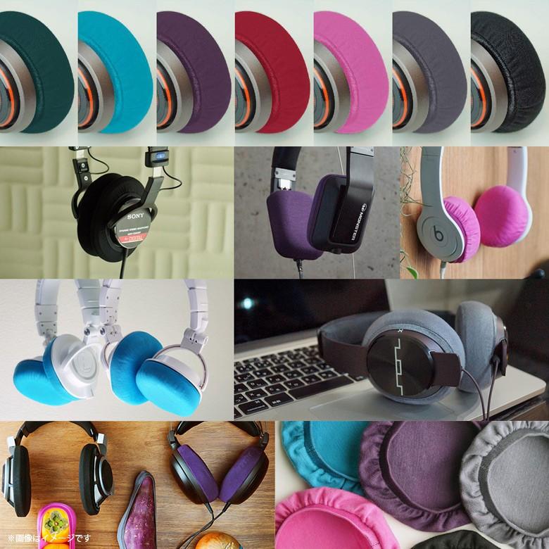 ヘッドホンカバー イヤーパッド MHC-001-RD 0114 mimimamo ミミマモ M  