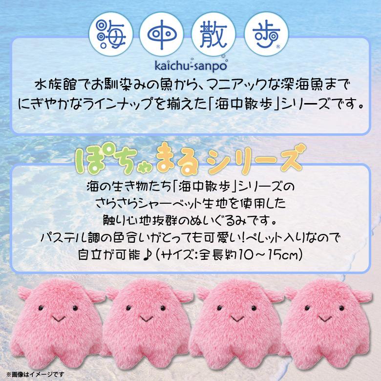 ぬいぐるみ 魚 メンダコ ぽちゃまる AKAITYUPOTYAS-MEND 7120 海中散歩