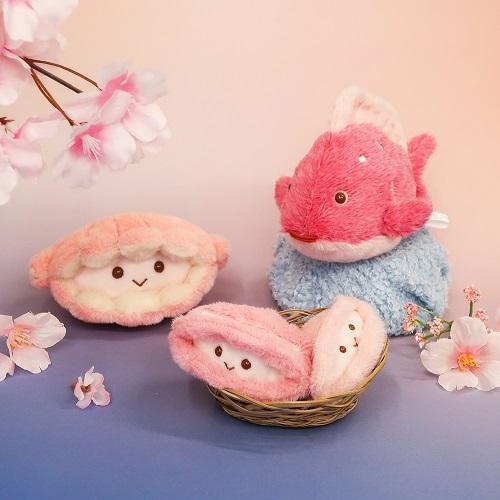 ぬいぐるみ 海中散歩ぽちゃまる さくらシリーズ Sサイズ サクラダイ