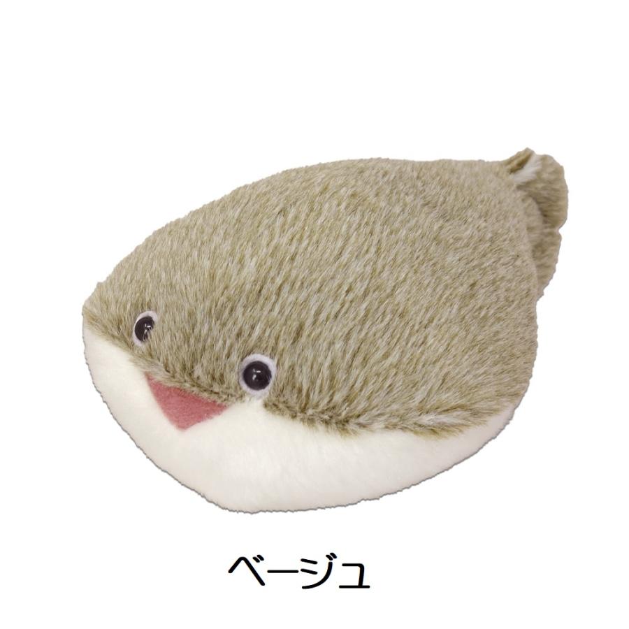 海中散歩ぽちゃまるシリーズ Sサイズ サカバンバスピス 全2色 グレー