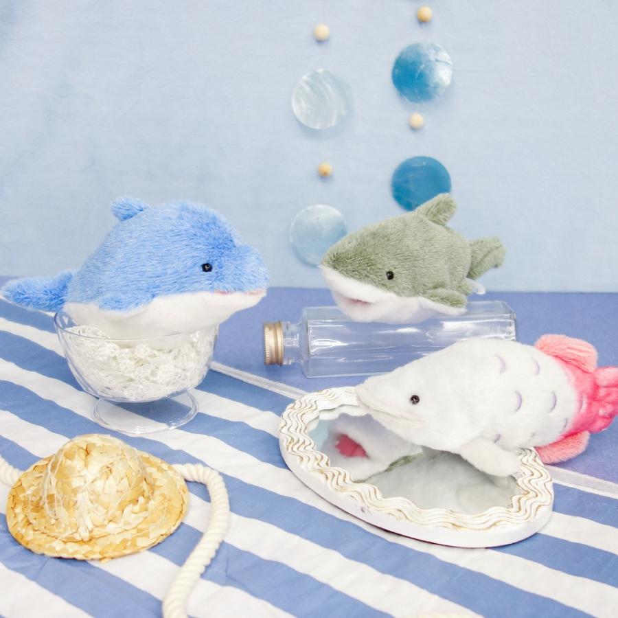 海中散歩ぽちゃまるシリーズ Sサイズ 全3種 ピラルク シロワニ イルカ