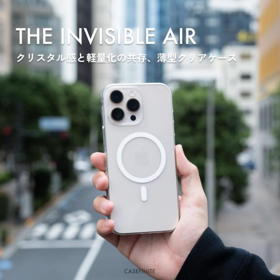 iPhone16e 本体128GB SIMフリーCASEFINITEケース付き CASEFINITE、 iPhone 16e対応ケース「THE FROST AIR ULTRA」「THE