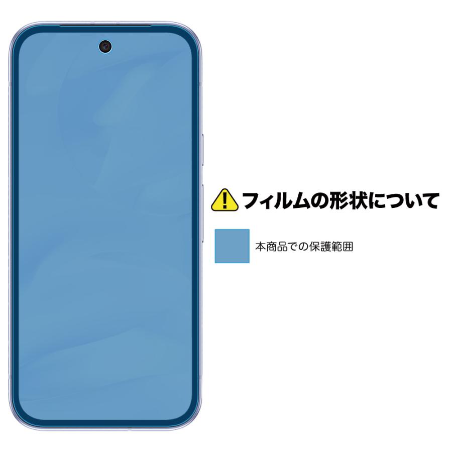 Google Pixel 9a用 ノングレア画面保護フィルムSE カメラレンズ用透明