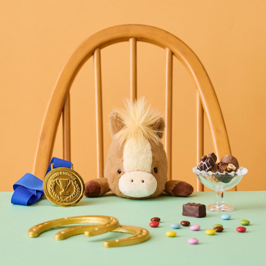 即納】ふんばるず レギュラーサイズ ウマ(ブラウン)【9501】VRT42950