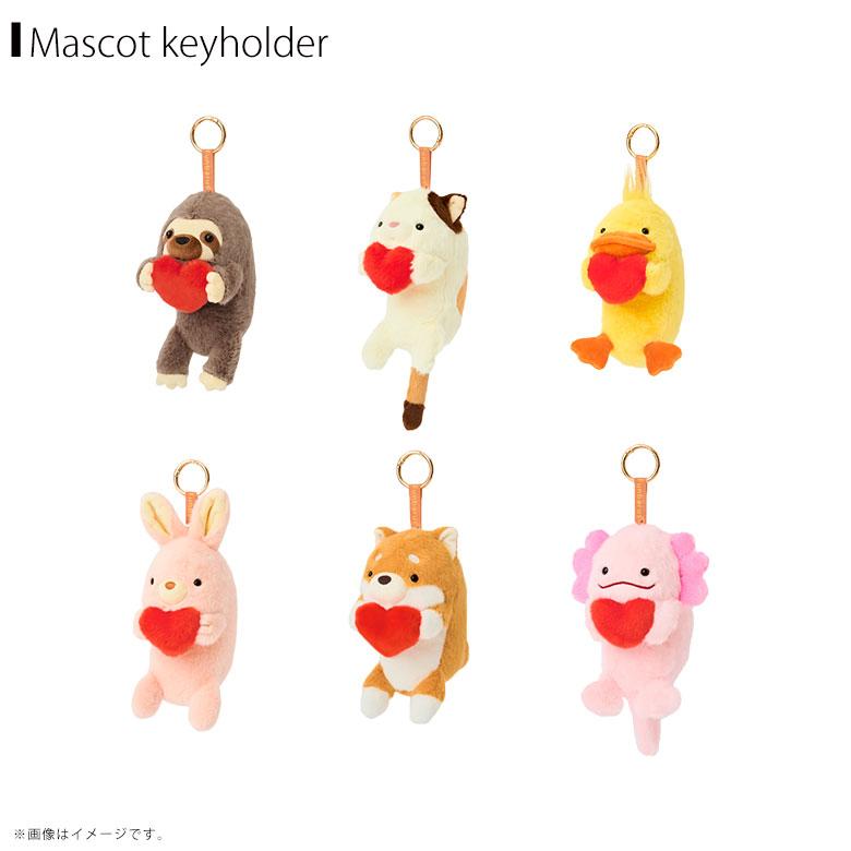 即納】ふんばるず Bag Charm【全6種】【ナマケモノ/ミケネコ/アヒル