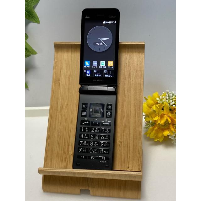 GRATINA KYF42 ブラック　携帯電話 KYOCERA（京セラ） au by KDDI GRATINA KYF42 ブラック ☆SIMロック