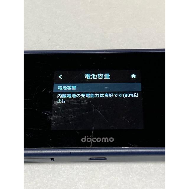 ドコモ HUAWEI Wi-Fi STATION HW-01L インディゴブルー★ モバイルルーター （バッテリー性能 良好 表示品）A1072 | HUAWEI | 01