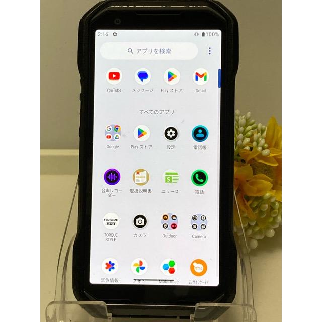 【au/SIMフリー 京セラ】TORQUE G06 128GB SIMフリー KYG03 スマートフォン ブラック 判定〇 スマホ本体 A1086 | TORQUE | 06