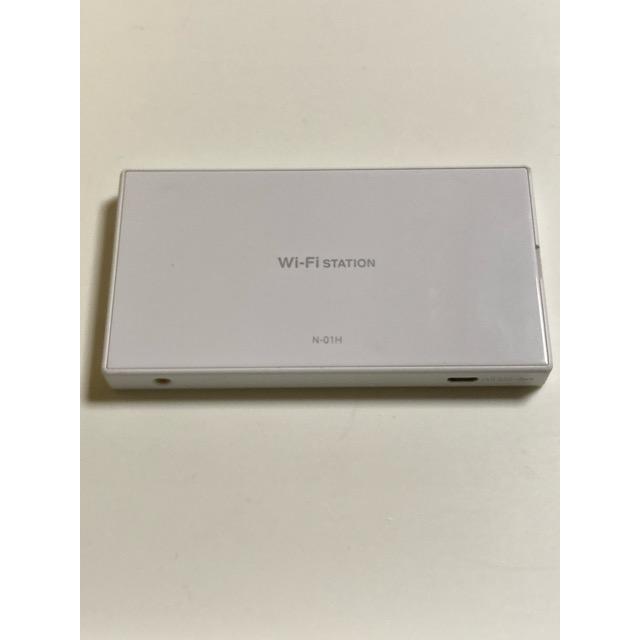 Wi-Fi STATION N-01H ホワイト docomo LTE モバイル ルーター ドコモ mini UIMカード マイクロSIM 【送料無料】A1112 | NTT docomo | 03