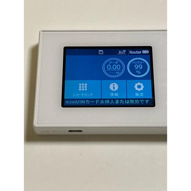 Wi-Fi STATION N-01H ホワイト docomo LTE モバイル ルーター ドコモ mini UIMカード マイクロSIM 【送料無料】A1113 | NTT docomo | 01