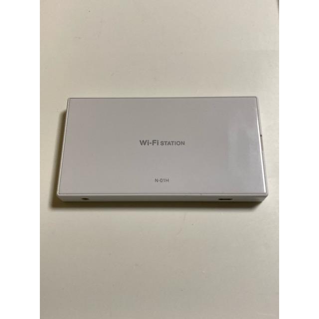 Wi-Fi STATION N-01H ホワイト docomo LTE モバイル ルーター ドコモ mini UIMカード マイクロSIM 【送料無料】A1113 | NTT docomo | 02