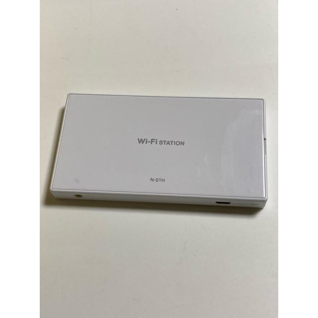Wi-Fi STATION N-01H ホワイト docomo LTE モバイル ルーター ドコモ mini UIMカード マイクロSIM 【送料無料】A1114 | NTT docomo | 02