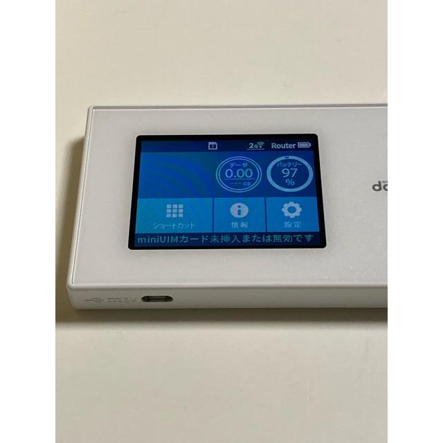 Wi-Fi STATION N-01H ホワイト docomo LTE モバイル ルーター ドコモ mini UIMカード マイクロSIM 【送料無料】A1116 | NTT docomo | 01