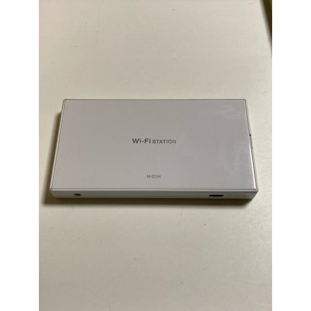 Wi-Fi STATION N-01H ホワイト docomo LTE モバイル ルーター ドコモ mini UIMカード マイクロSIM 【送料無料】A1116 | NTT docomo | 02