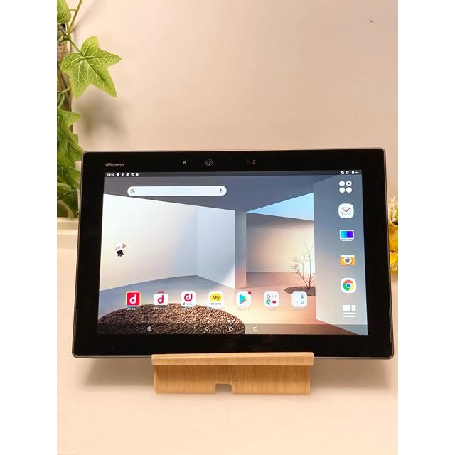 ドコモ arrows Tab F-02K ブラック★【SIMロック解除済】/ Android タブレット 富士通 フルセグ タブレット本体 A1133