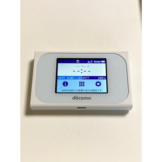 NTT docomo版 モバイルルーター N-01J ホワイト (micro-SIM) 送料無料 ドコモ 判定〇 A1142 | NTT docomo