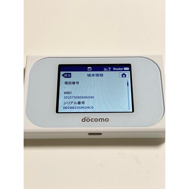 NTT docomo版 モバイルルーター N-01J ホワイト (micro-SIM) 送料無料 ドコモ 判定〇 A1143 | NTT docomo | 02