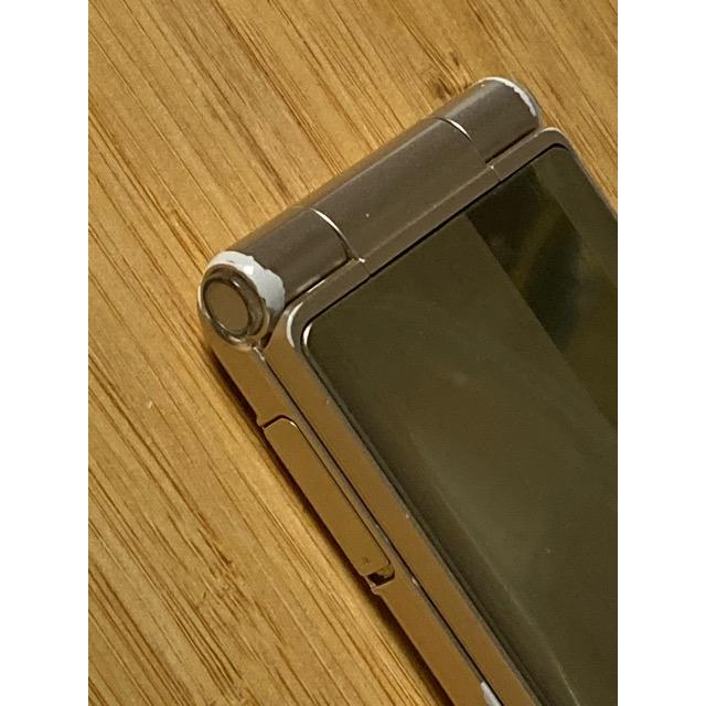 ドコモ SIMロック解除済 P-smart ケータイ P-01J Panasonic 4G ガラホ 折畳み ゴールド 携帯電話☆ 送料無料 中古 A1152 | Panasonic | 02