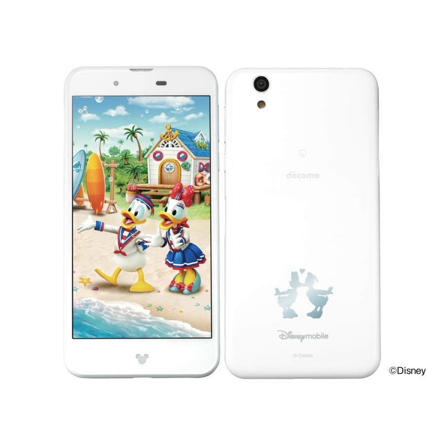 美品 ドコモ Disney Mobile DM-01J 16GB ホワイト android バージョン 6.0.1 ディズニー・モバイル☆ A1177 | SHARP | 09