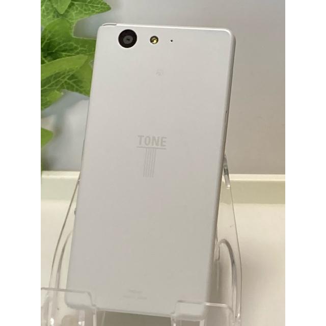使用少 美品 TONE m17（トーン エム17）バッテリー良好  ホワイト ☆ Android 7.1.1 FARM06314 SIMフリー A1202 | TONE | 02