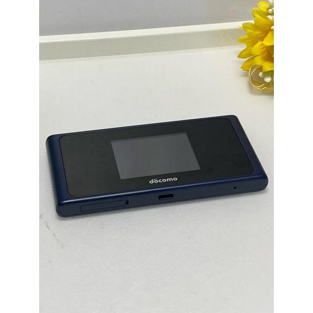 液晶美品 ドコモ HUAWEI Wi-Fi STATION HW-01L インディゴブルー★ モバイルルーター （バッテリー性能 良好 表示品）A1216 | HUAWEI | 03