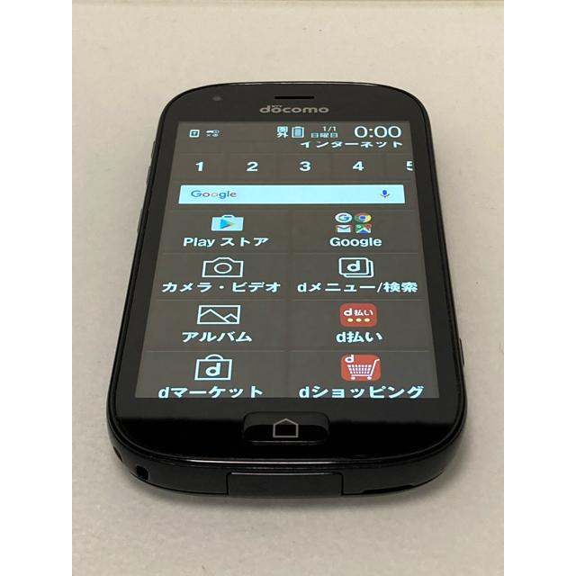 SIMフリー docomo  富士通 らくらくスマートフォン4 F-04J 16GB ブラック★ スマホ 本体 利用制限〇 A1228 | らくらくシリーズ | 03