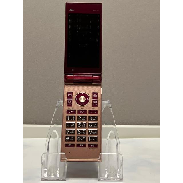 KYOCERA（京セラ） MARVERA KYF35 [ワインレッド] 携帯電話 本体 動作