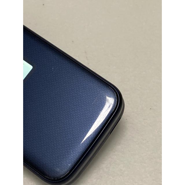 らくらくシリーズ らくらくホン F-01M ネイビー 富士通 Fujitsu docomo
